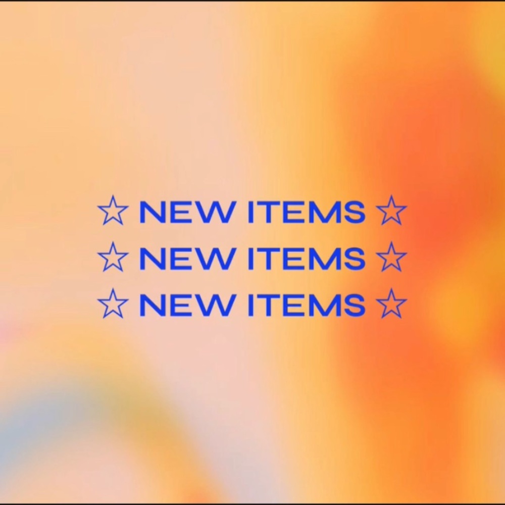 New Year New Items🤍